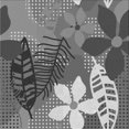 thumbnail image 1 of Ahgly Company Indoor Square Patterned Dark Gray Area Rugs, 6' Square, 1 of 6