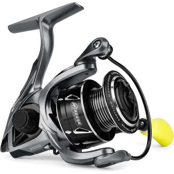KastKing Skeet Reese Icon Spinning Reel, Carbon Rotor with Aluminum Body Fishing Reel, 6.2:1 Gear Ratio, 10   1 Stainless Steel Ball Bearings,17.6 Lbs Max Drag, TPE Handle Knobs
