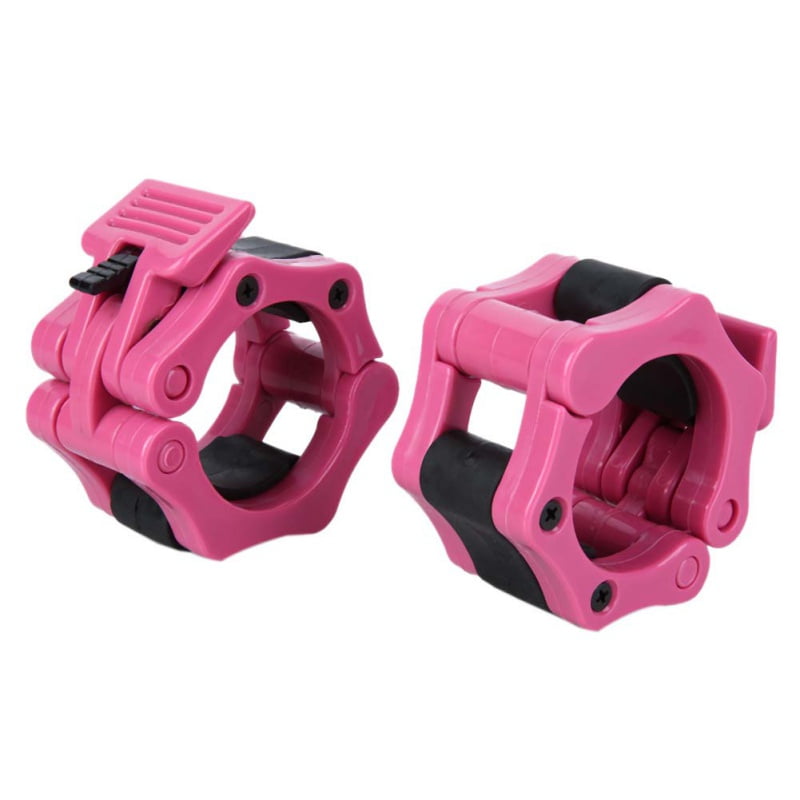 1 Pair 25/28/ 30/50mm Olympic Barbell Lock Clamp Collar Clip Dumbbell Spinlock . 