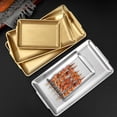 thumbnail image 4 of Koszal Baking Tray 36cm x 20cm 304 Stainless Steel Rust Free Baking Tray, Heat Resistant, 1 Pack, 4 of 8