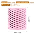 thumbnail image 2 of Uxcell Raffia Paper Craft Ribbon, 1/4 Inch 218 Yards Raffia String Packing Paper Twine, Pink, 2 of 6