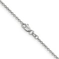 thumbnail image 3 of Primal Gold 14 Karat White Gold 1.3mm Cable Chain, 3 of 4