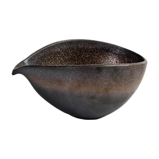 jifeng Ceramic Matcha Bowl Tea Cup Matcha Accessory 180ml Handmade Porcelain Tea Bowl for Japanese Matcha Preparation Family Friends Gilded