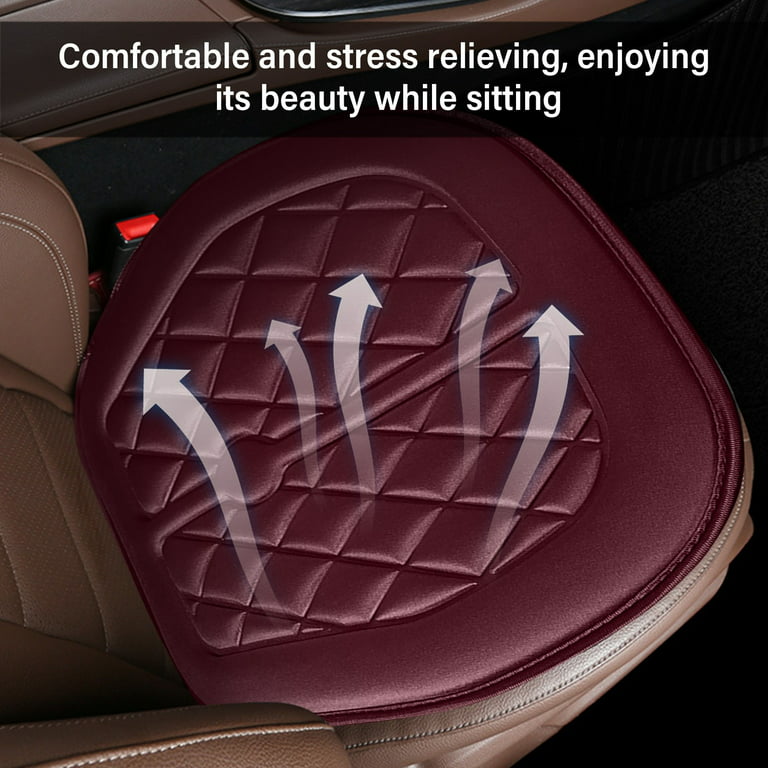 Car Seat Cushion Memory Foam Vehicles Office Chair Home Car Pad