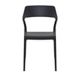 thumbnail image 4 of Compamia Snow Dining Chair Black, Set of 2, 4 of 7