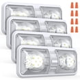 thumbnail image 1 of Luces LED Aaleds para interiores de autocaravanas, 12 V, 8 W, 1000 lm, blanco natural, paquete de 4, 1 of 8