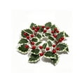 thumbnail image 2 of YiFudd Christmas Candlestick Wreath, Pine Cones, Golden Berries, Greenery, 1 Piece, 2 of 6