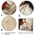 thumbnail image 3 of Designart "Fashion Red Dress gracefulness Unveiled V" Fashion Floater Framed Wall Art Print, 3 of 7