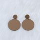 thumbnail image 1 of Pendientes de pintura en aerosol redondos grandes de 15 colores para otoño e invierno, pendientes de temperamento acrílico, pendientes simples para mujer, 1 of 4