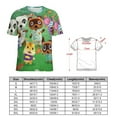 thumbnail image 2 of Animal Crossing Womens T-shirts Crewneck Shirts Blouse Short Sleeve Tee Shirts Girls Tops L, 2 of 8