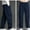 Navy, variant on Generic Mens Cargo Pants Casual Baggy Drawstring Loose Fit Hip Hop Pants Workout Tactical Joggers with Pockets