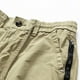 thumbnail image 3 of Pantalones largos para hombre, moda informal, cómodos, sólidos, con bolsillos, con cordón ajustable, pantalones regulares de poliéster para hombre., 3 of 8