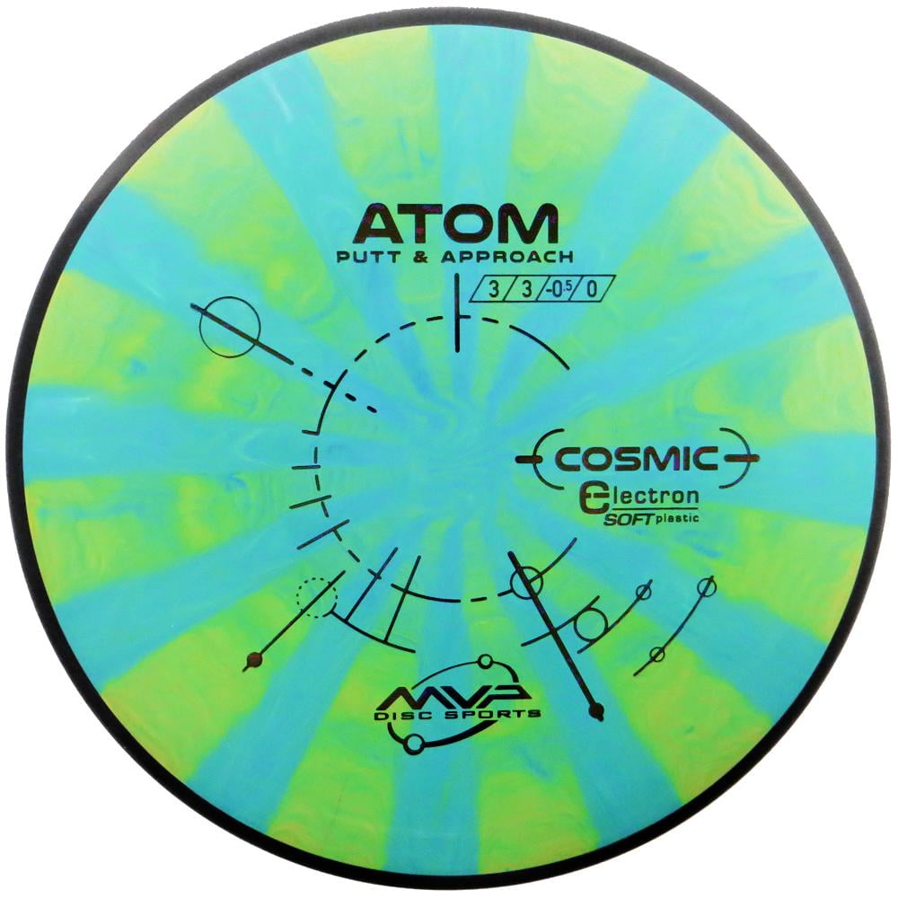 MVP Cosmic Electron Soft Atom Putter Golf Disc [Colors may vary