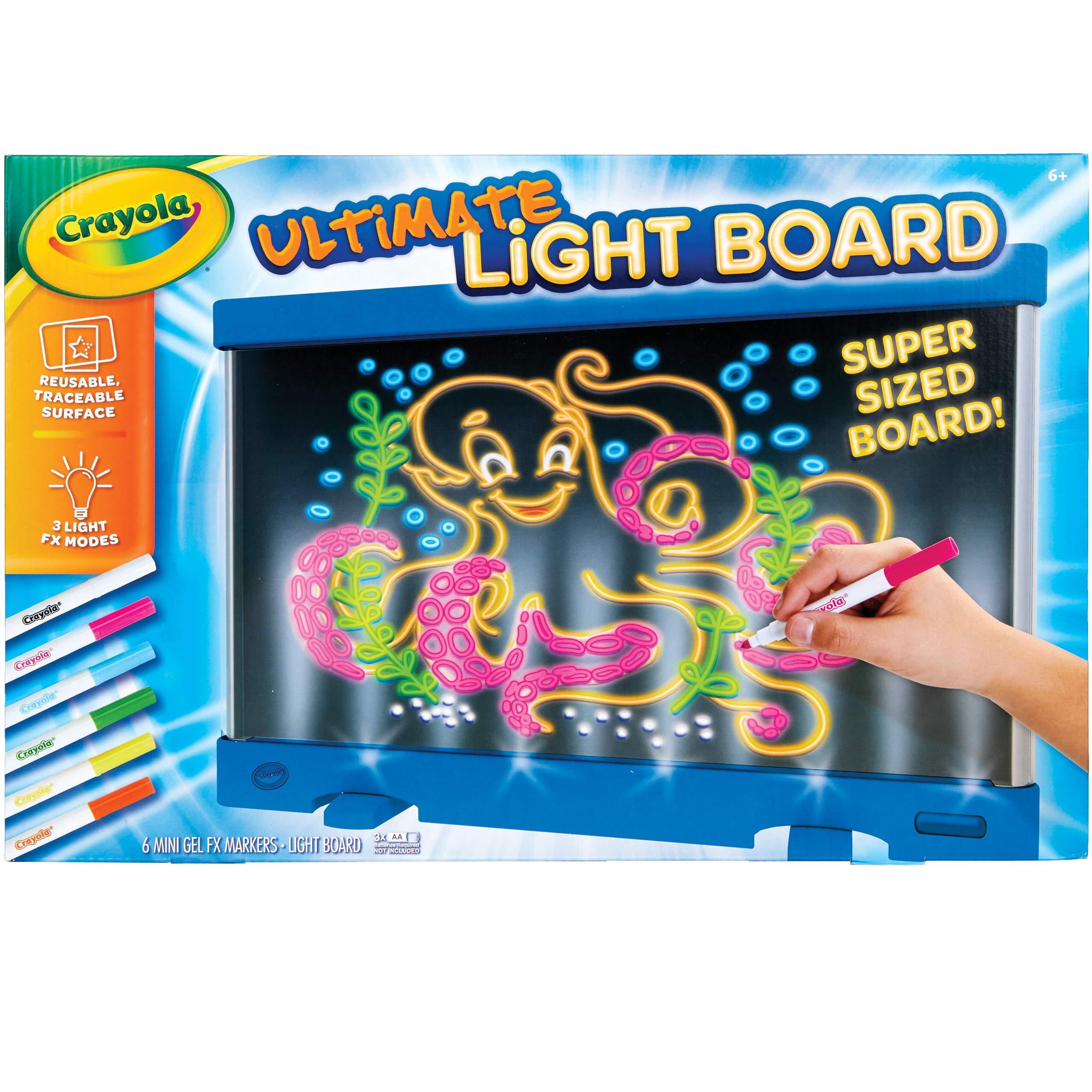 Crayola Canada Ultimate Light Board Blue, Drawing Tablet, Holiday Toys