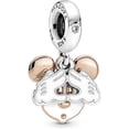 thumbnail image 1 of Charm/dije Cara mickey, guantes plata ley .925, 1 of 2