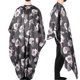 thumbnail image 3 of Adult Salon Haircut Hair Styling Coloring Cape Gown Fashionable Hairdressing Barber Wrap Apron, 3 of 5