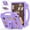 Lightpurple, variant on ELEHOLD Kids Case for Lenovo Tab M10 (TB-X505F/TB-X605F/TB-X705 F/L) EVA Foam Cute Cartoon Case with Built-in Kickstand Shockproof Portable Case for Lenovo Tab M10,Lightpurple