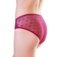 thumbnail image 2 of Angelina Cotton Bikini Panties with Star Mesh Back (12-Pack), 2 of 6