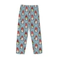 thumbnail image 3 of Lsque Snowflake Christmas gnome Print Men's Pajama Pants, Lounge Pant - Comfortable Home Wear,Elastic Waistband, Stylish Design-X-Large, 3 of 9