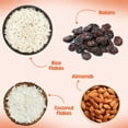 thumbnail image 4 of Alpino Super Muesli Nut Delight 400 gm | 69% Whole Grain | 20% Dried Fruits & Nuts | No Sugar | High Protein | Fiber | Cereal | Pouch | Shelf Stable, 4 of 9