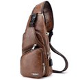 thumbnail image 1 of Shoulder Chest Bag Casual Splash Proof Sport Sling Backpack Sling Daypack, 1 of 10