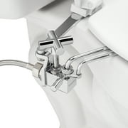 Side-Mounted All Metal Attachable Bidet with Adjustable Spray Wand, Ambient Temperature