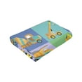 thumbnail image 6 of Kll Fleece Blanket Plush Throw Blanket Construction Machinery,Soft Fuzzy Cozy Flannel Blanket For Couch Sofa Bed.(50"X40"), 6 of 9