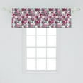 thumbnail image 2 of Ambesonne Mid Century Window Valance, Rich Unusual Forms, 54" X 18", Multicolor, 2 of 3
