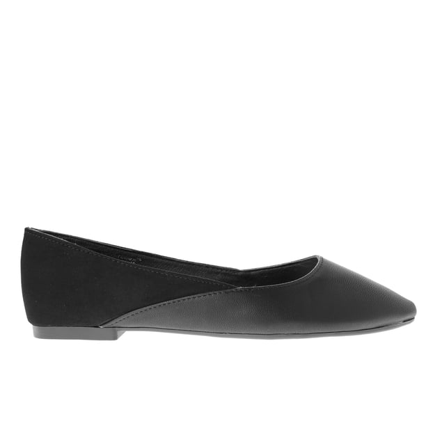 Balerina Miley color negro con doble textura 23.0 Dorothy Gaynor Balerina Miley color negro con doble textura 23.0