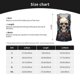 thumbnail image 5 of Fotbe Vintage Leaf Flower Skull Blusas Sin Mangas para Mujer – Estilo Casual, Corte Suelto, Slim-Fit, Cuello Redondo Deportivo, Tops de Verano para Gimnasio y Yoga-Small, 5 of 7