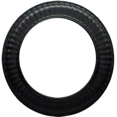 Black Stove Pipe Trim Collar, 24 Gauge, 5 In. - BM0093