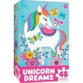 thumbnail image 2 of ( 3 Pack ) Unicorn Dreams 48 Pieces Interlocking Jigsaw Puzzle for Kids, 2 of 6