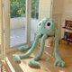 thumbnail image 5 of 1 pieza 175CM gigante Swag Ferry felpa verde pulpo rosa monstruo alienígena juguete relleno brazos y piernas largas almohada para novio decoración de la habitación, 5 of 5