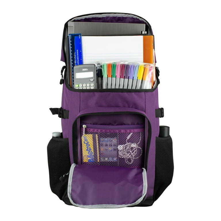 Eastsport Victory Top Loader Backpack, Berry Parfait, Multi