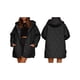 thumbnail image 3 of Chaquetas Largas para Mujer, Abrigo de Invierno de Moda para Mujer, Informal, de Negocios, con Capucha Acolchada de Rombos. Negro S, 3 of 7