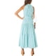 thumbnail image 3 of SAYOO Vestido de mujer, patrón de rayas, cuello halter, sin mangas, con lazo en la cintura, falda de una pieza para mujer SAYOO Casual, 3 of 9