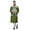 Dark Olive Green3, variant on Atasi Solid Kurta Churidar With Printed Jecket Set For Mens Summer Party Wear