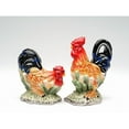 thumbnail image 3 of The Happy Farm Ceramic Rooster Salt and Pepper Shakers 5 Inch Gift, 3 of 3