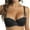 Black, variant on Sexy Lace Demi Cup Underwire Bra Thin Comfortable Push Up Support Everyday Wear Breathable Lift Up