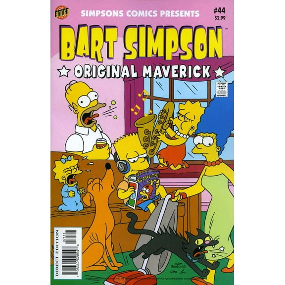 Simpsons Comics Presents Bart Simpson #44 VF ; Bongo Comic Book
