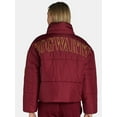thumbnail image 4 of Harry Potter Hogwarts Women's Juniors Officially Licensed Puffer Outerwear Jacket, 4 of 5