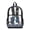 Mandala Koi Fish Blue, variant on COEQINE Clear Backpack for School Multi-Pocket Bookbag PVC Polyester See Through Book Bag with Padded Shoulder Straps, Heavy Duty Work Bag Transparent Daypack, Cute Corgi Dog