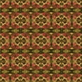 thumbnail image 1 of Ahgly Company Machine Washable Indoor Square Transitional Sedona Brown Area Rugs, 5' Square, 1 of 7