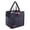 Black-Six bottles, variant on Felt Insulated Drink Carrier Tote Bag, Reusable 2 Bottle Beverage Organizer with Divider and Pocket, SomWiBe Travel Takeout Caddy