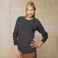 thumbnail image 4 of Hanes TAGLESS 6.1 Long Sleeve T-Shirt, S, Purple, 4 of 4