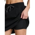 thumbnail image 2 of Avalanche Women's Lightweight Quick Drying Woven Skort With Inner Biker Short, 2 of 6