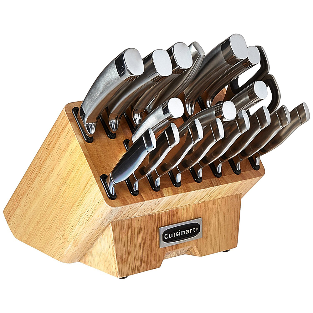 Cuisinart (C77SS-19P) Normandy 19 Piece Stainless Steel Cutlery Block Set with Protective Kitchen Gloves - image 3 of 4