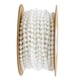 thumbnail image 4 of Cadena de cuentas para boda, cordón artesanal, longitud de 10 m, eslabones, joyería Blanco, 4 of 9