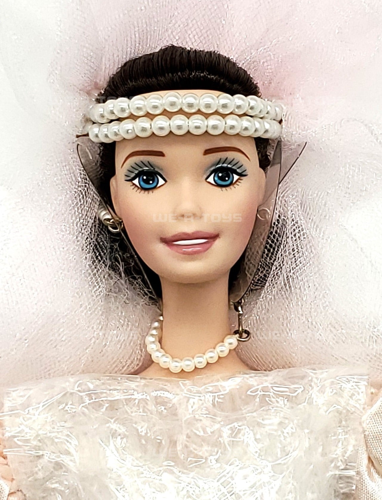 Blushing Orchid Bride Barbie Porcelain Doll The Wedding Flower Collection Mattel