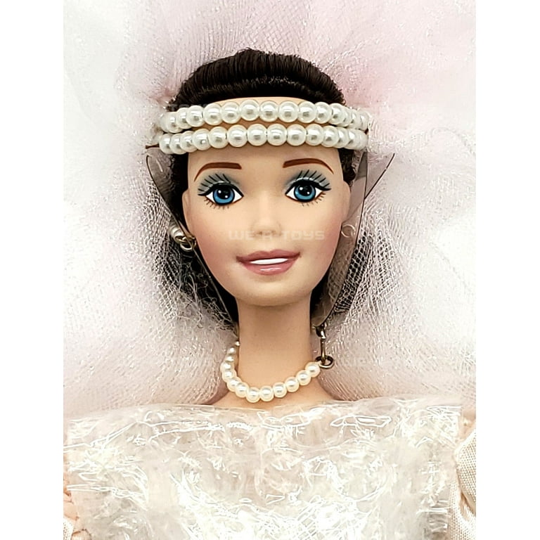Mattel Bridal Barbie - Blushing Orchid Bride, Limited Edition Porcelain Doll,  Wedding Flower Collection - Walmart.com